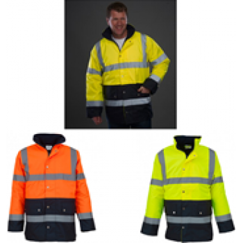 Yoko Hi-Vis Two Tone Motorway Jacket
